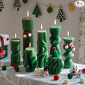 7-Pack Pillar Candles by NATCENSE