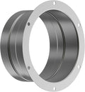Hon&Guan 4 Inch Duct Connector Flange, Metal Dryer Vent Flange by HonGuan