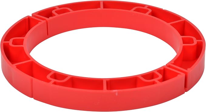 Oatey 43410 Set-Rite Red Toilet Flange Spacer, 3/4 in. - Image 2