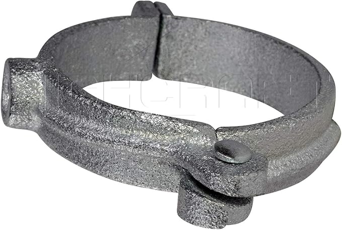 HIGHCRAFT HINGG-01-10 Industrial Decor Hinged Split Ring Pipe Hanger 1 in. - Image 2