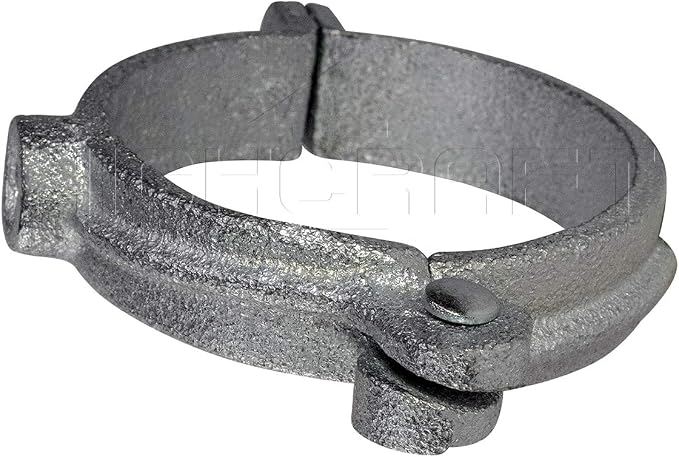 HIGHCRAFT HINGG-03-5 Industrial Decor Hinged Split Ring Pipe Hanger 3 in. - Image 2