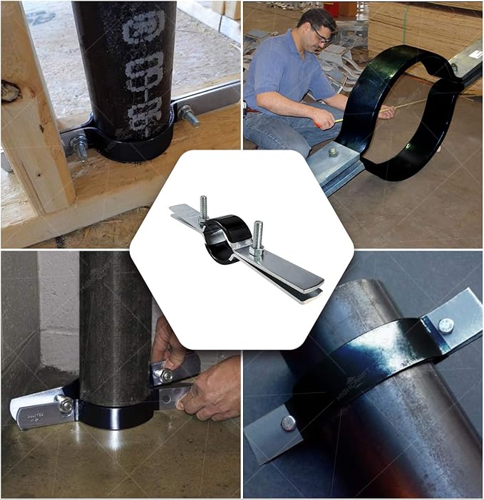 Highcraft DMST-Q03 Riser Clamp Vertical Pipe Hanger - Image 4