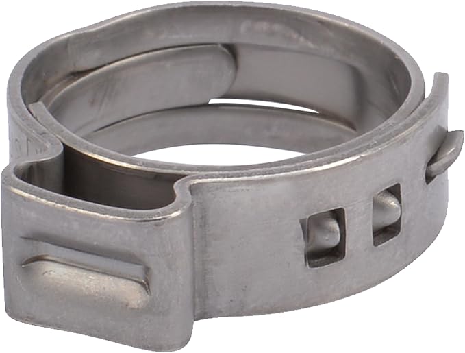 SharkBite 1/2 Inch Clamp Ring, Stainless Steel Plumbing Fitting, PEX Pipe by SharkBite