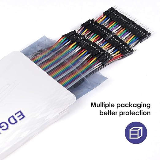 120pcs 20cm Breadboard Jumper Wires Male to Male Multicolored Dupont Wire 7.9 - Image 5