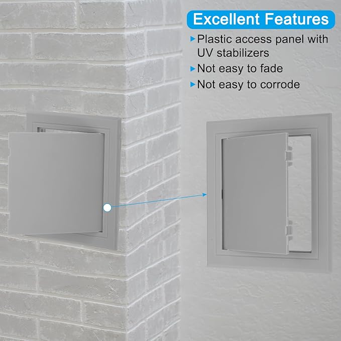 PATIKIL 7x7 inch Removable Hinged Access Panel - Image 3