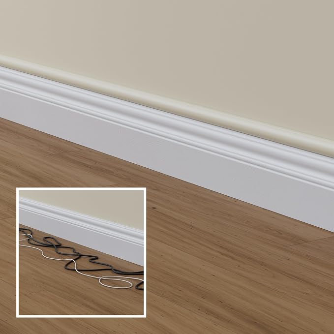 D-Line 13.12ft Cord Hider Kit, Patented Cable Cover, Hide Wires on Wall - Image 6