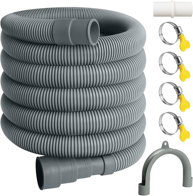 13FT Washing Machine Drain Hose, Universal Dishwasher Hose by SDLDEER