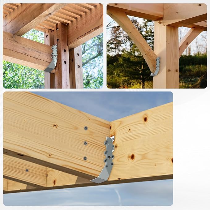 50 pcs 2x8 Joist Hanger, LU28 18 Gauge Double Shear Face Mount Joist Hanger - Image 7