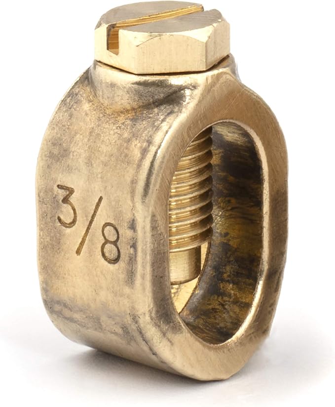 THE CIMPLE CO 3/8" Copper Grounding Clamp by THECIMPLECO