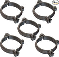 HIGHCRAFT HINGB-04-5 Industrial Decor Hinged Split Ring Pipe Hanger 4 in. by Highcraft