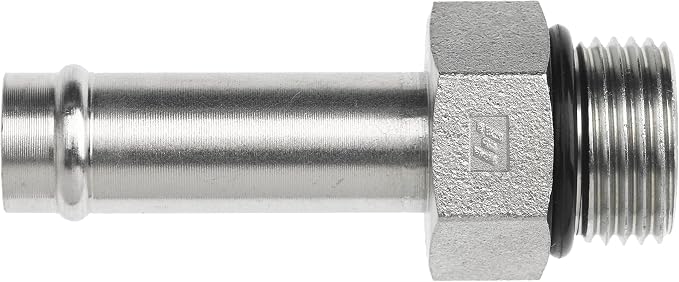 4604-08-12 1/2" Hose Barb x 1-1/16" Male ORB Straight Adapter by Unknown