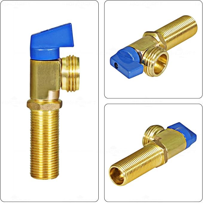 Highcraft 541U Washing Machine Replacement Valve 1/2’’ SWT/MIP Inlet x 3/4’’ - Image 4