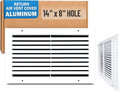 Fits 14x8 Hole | Aluminum Return Air Grille by Handua | Vent Cover Grill by Handua