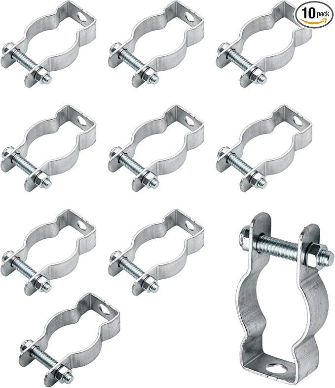 Conduit Hanger & Conduit Clamp, 3/4" Zinc Plated Steel by Unknown