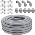 Liquid-Tight Conduit Connector Kit, Flexible Non Metallic Liquid Tight by FeverLZong