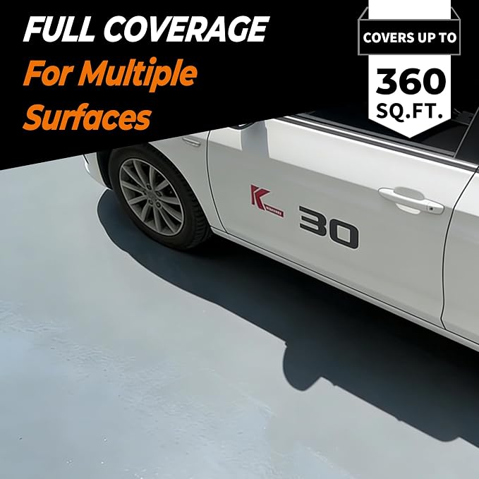 Waterproof Sealant, 3 Gallon, Covers 360 Sq Ft | Concrete Waterproof Coating - Image 3