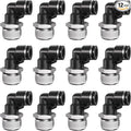 1/2 Push to Connect Fittings npt Thread to 1/4 Air Line Quick | Pneumatic by Unknown