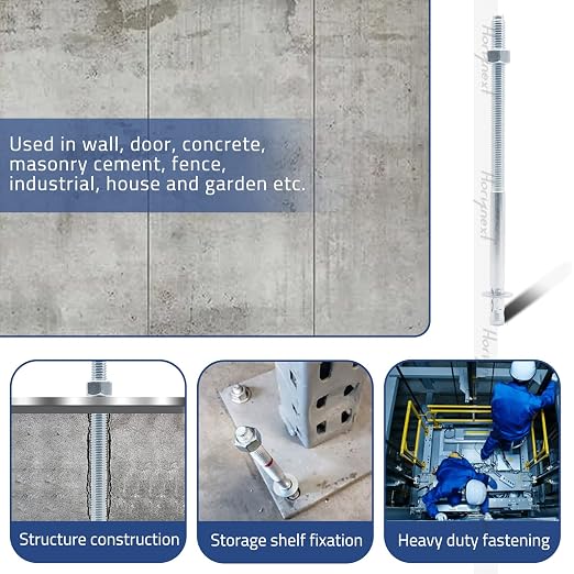 1/2 Concrete Anchors, 1/2 Wedge Anchors Bolts, equipment bases, and shop - Image 4