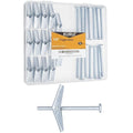 1/4 Toggle Bolts for Drywall, Dry Wall Anchors and Screws Kit, Butterfly by KURUI