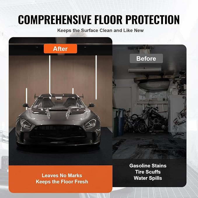 VEVOR Garage Floor Mat, 36 x 60 Inch Oil Spill Mat Garage Floor Mat - Image 7