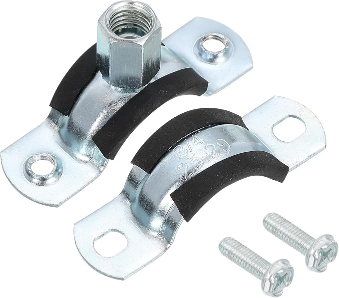 uxcell 20 Pcs Adjustable Pipe Bracket Clamp - Image 3