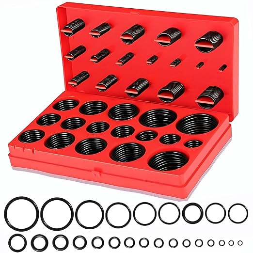 419 Pcs O-Ring O Rings Assortment Kit 32 Sizes Nitrile Rubber | by Unknown