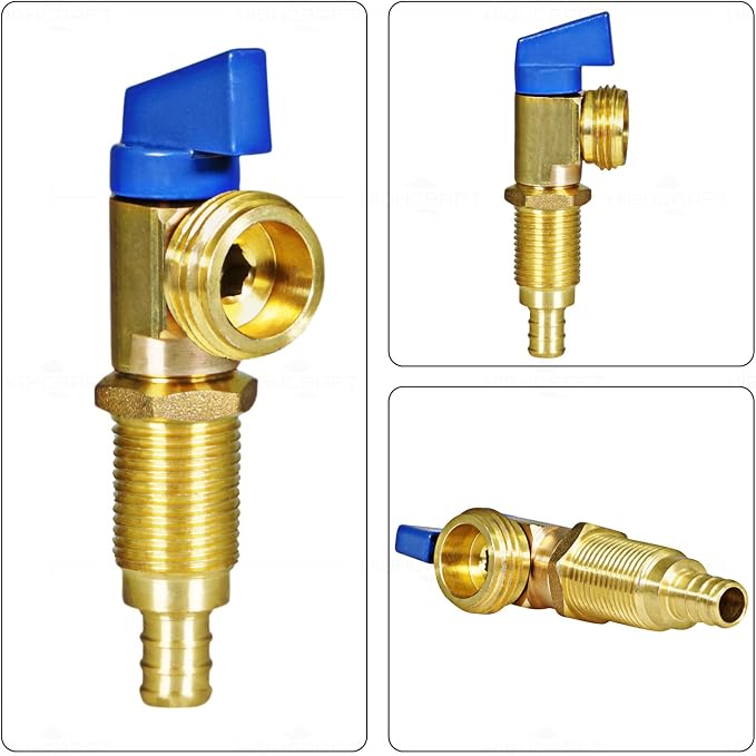 Highcraft 541Q Washing Machine Replacement Valve 1/2’’ PEX B Inlet x 3/4’’ MHT - Image 4
