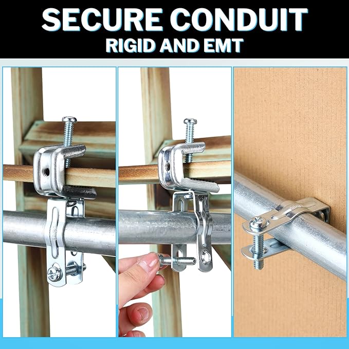 Yaocom 25 Pcs EMT Conduit Hanger - Image 5