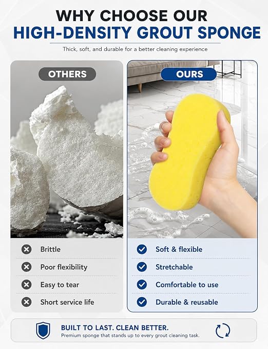 18 Pcs Professional Grout Float Sets - Image 3
