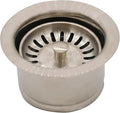 Westbrass D2082S-20 3-1/2" Extra-Deep Collar Kitchen Sink Waste Disposal Flange by Westbrass