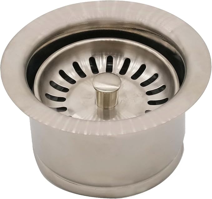 Westbrass D2082S-20 3-1/2" Extra-Deep Collar Kitchen Sink Waste Disposal Flange by Westbrass