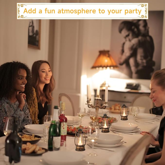 12Pcs Mini Lantern Decorative - Image 4