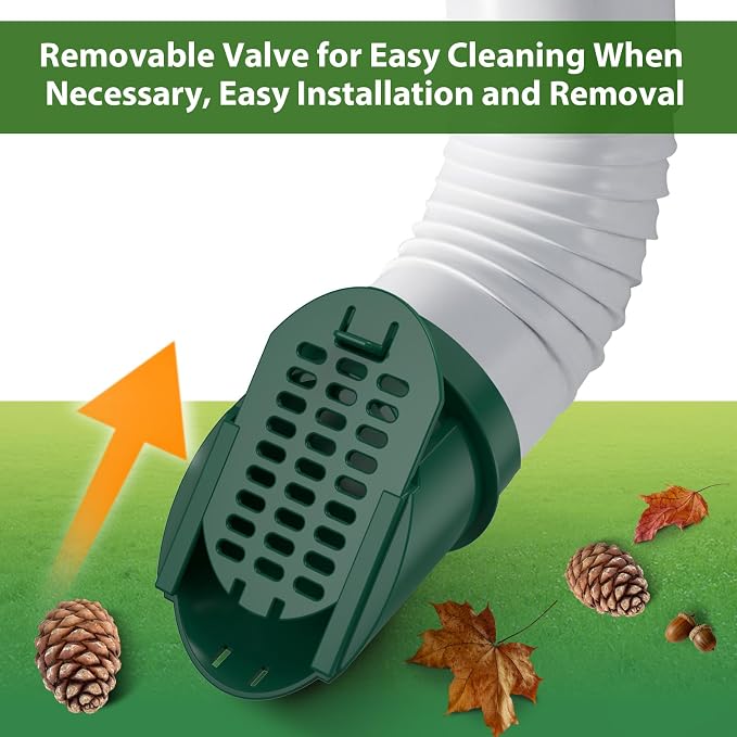 2 Pack 4" Slope Drainage Grate Cover, Rain Diverter, Drainage Grate Yard Drain - Image 7