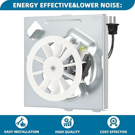 696N-R02 B Unit for NuTone S97012026 Fan, Broan 688 Replacement Fan Motor - Image 5
