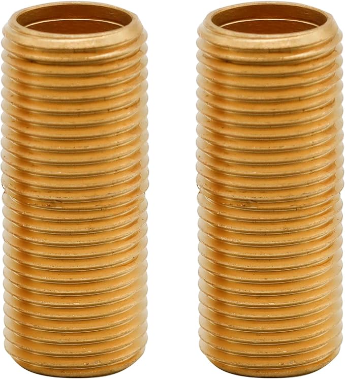 Brass Pipe Adapter Plumbing, G1/2" Male Thread to NPT1/2" Male Pipe Fitting - Image 5