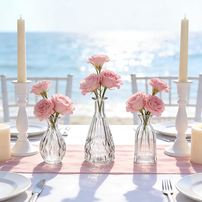 Glass Bud Vases in Bulk, Small Vases - Image 7