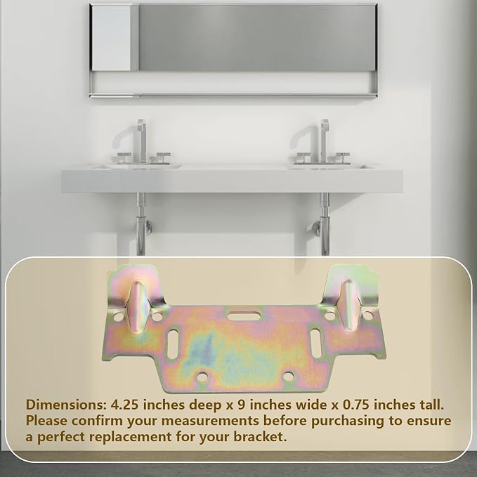99-161 Wall Hung Sink Bracket, Compatible - Image 7