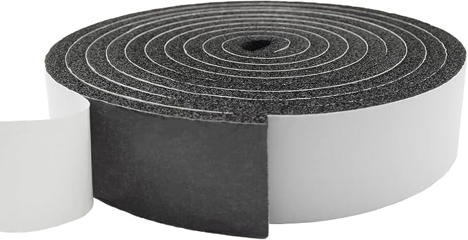 DOBTIM Pipe Insulation Foam Wrap Tape, Self Adhesive - Image 3