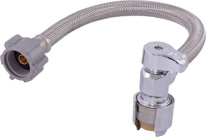 SharkBite Max 12 In. Stainless Steel Braided Toilet Connector by SharkBite