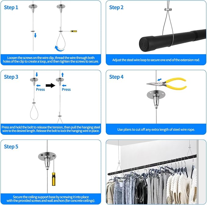 Supforce 3 Pack Ceiling Support - Image 4