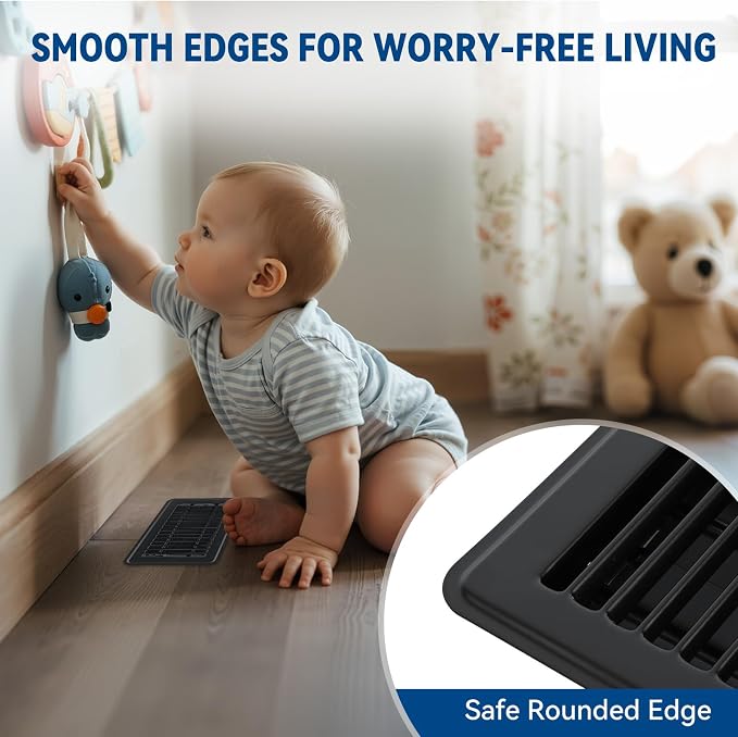 6" x 14" Floor Register Vent Covers 2-Pack - Image 4