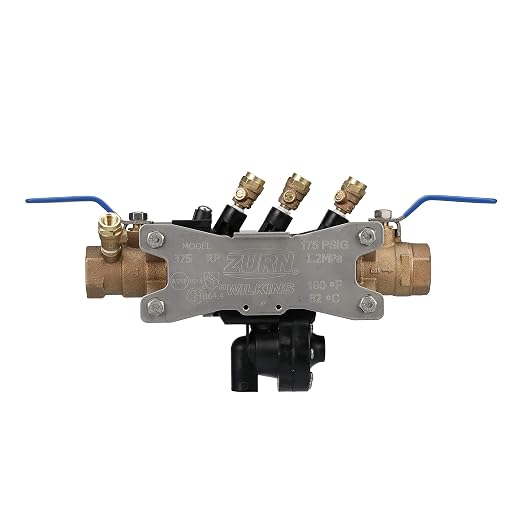 Zurn Wilkins 1-375 1" 375 Reduced Pressure Principle Backflow Preventer - Image 4