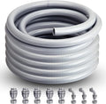 Liquid Tight Conduit 1inch 50FT, Flexible Non-Metallic Liquid Tight Flex by AISIMEE