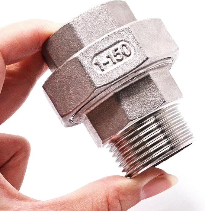 1Pcs Cast Pipe Fittings Union, Class 150 - Image 7