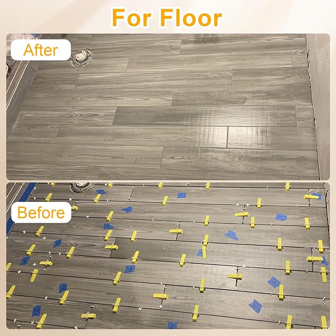 Storystore 1/8 Inch Tile Leveling System, 600 tile Spacers and 200 Wedges | - Image 5