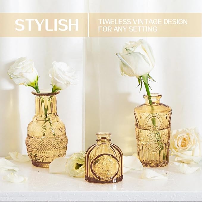Mini Bud Vases As Wedding Centerpieces - Image 7