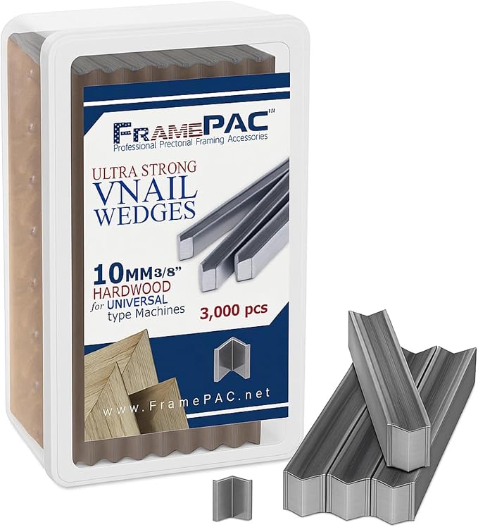 V Nails for Picture Frames Hardwood Universal 10mm - by FramePac