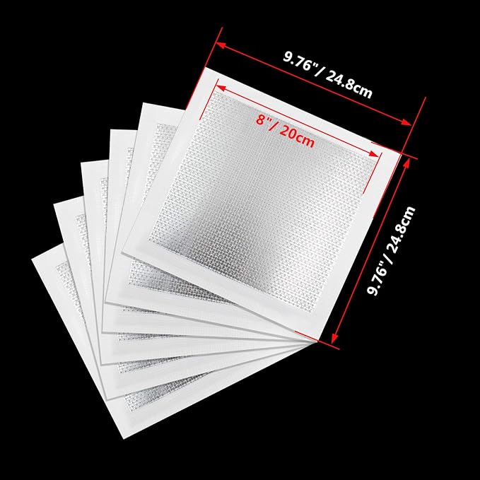 6pcs 8" x 8" Drywall Repair Patch | Patch Mesh, Screen Patch Repair, Self - Image 5
