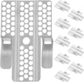 10pcs Drywall Repair Clips 1/2 and 5/8 Inch Metal Fasteners | Stainless Steel by ARTIBETTER