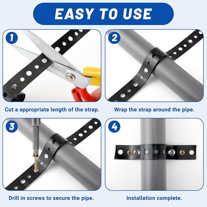 3 Rolls Black Metal Strapping - Image 5